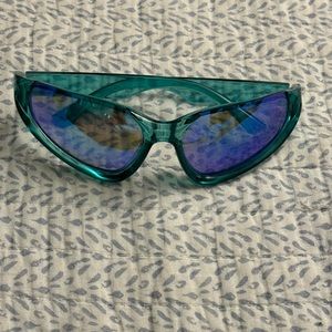 Blue sunglasses
